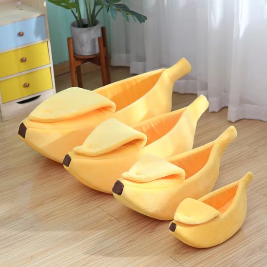 Chat panier Banane Grandeur Variées