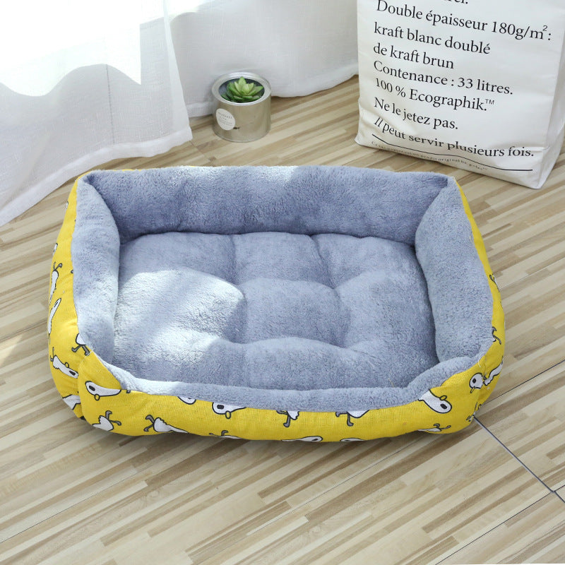 Chat panier TouDoux™ Jaune