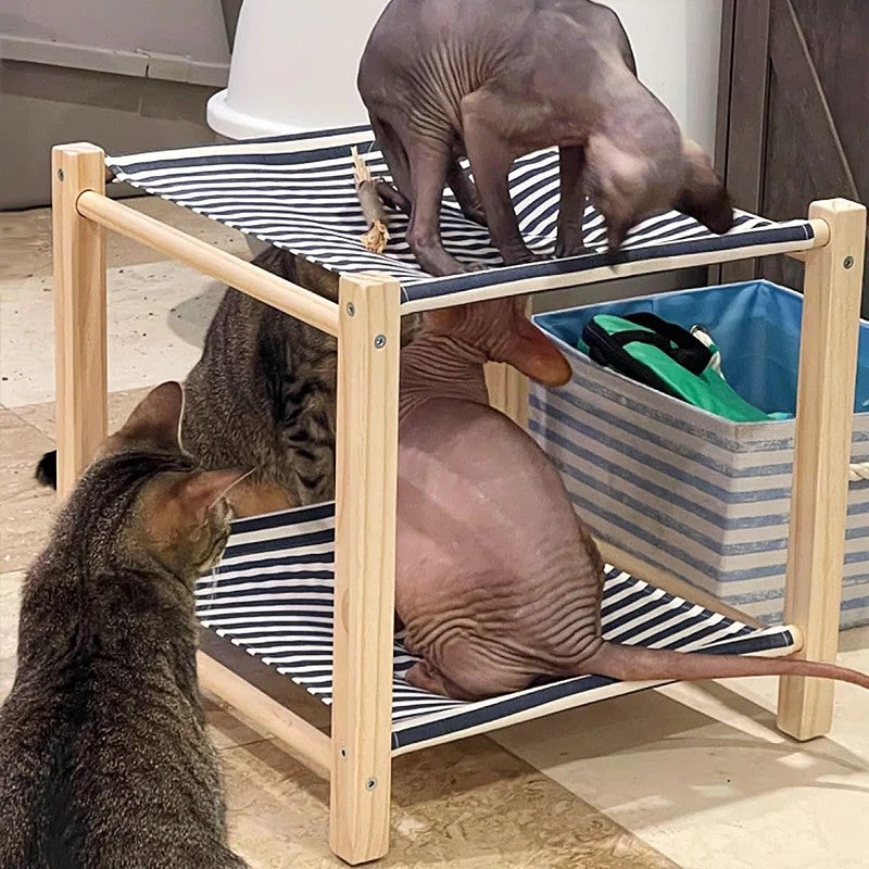 Hamac Chat 2 Étages Plaisir Familial
