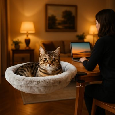 Hamac Chat BUREAUCAT Apporte Sécurité Présence Constante