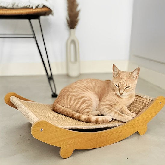 Hamac Chat Griffoir Apaisant Design ĂpurĂ© Simplice