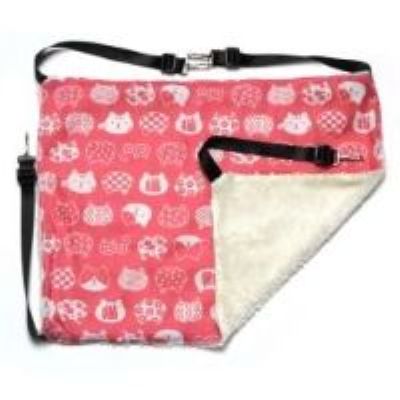 Hamac Chat Réversible Motif Chat Rouge