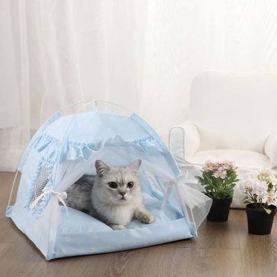 Niche pour chat Tente Coquette Refuge Personnel Offrant Sécurité Confort