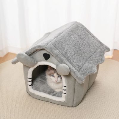 Cabane pour chat Coquette Répond Besoins Instinctifs Protection Confort Observation