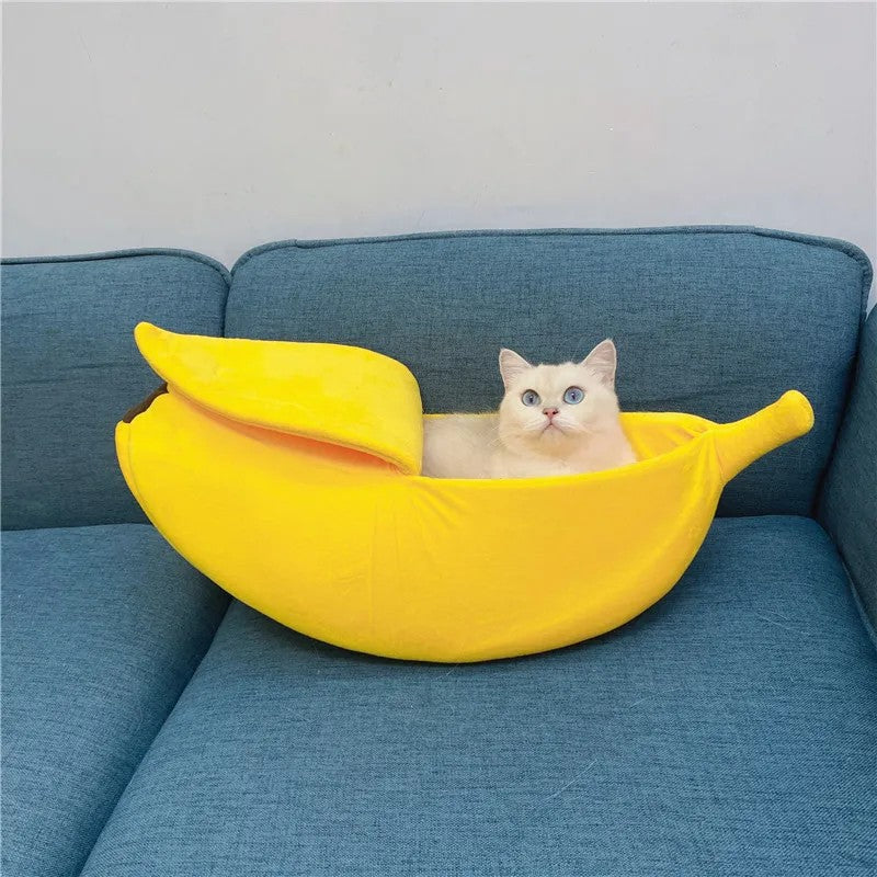 Chat panier Banane Confort Suprême