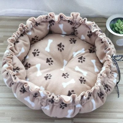 Coussin Chat Nid Douillet Patte Latté