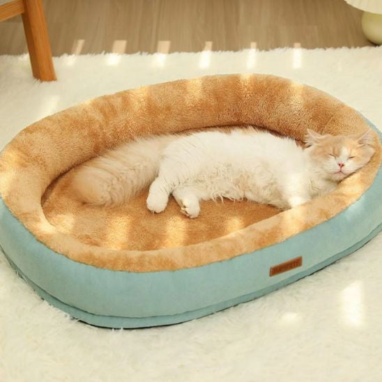 Coussin à Chat Confort Spacieux des Heures de Sommeil Réparateur