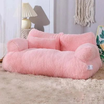Coussin à Chat Cozy Canapé Rose