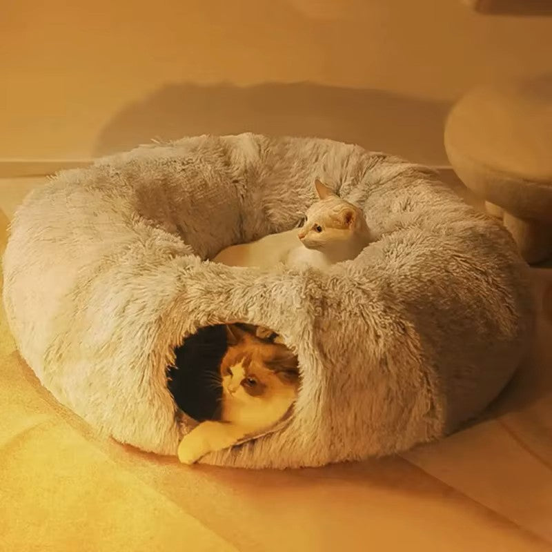 Coussin chat Tunnel Amusant Poste Observation Idéal