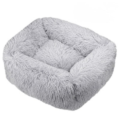 Coussin chat Ultra Moelleux Gris Pâle