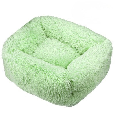 Coussin chat Ultra Moelleux Vert Pâle