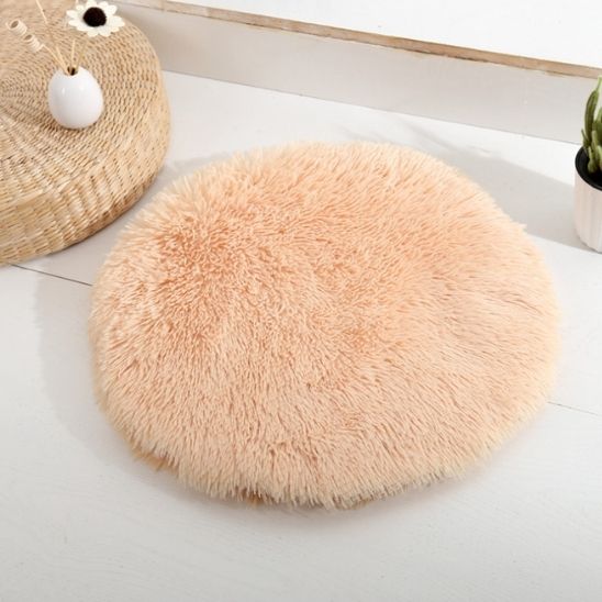 Coussin pour chat Tapis Pelucheux Beige
