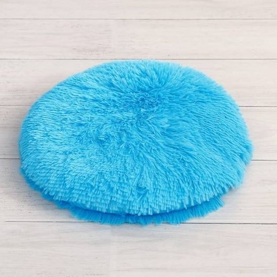 Coussin pour chat Tapis Pelucheux Bleu