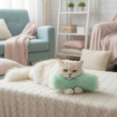 Doudou pour chat Mini Câlin CATNIP™ Petite Peluche Douce à Câliner Apportant Support Apaisant