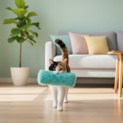 Doudou pour chat Mini Câlin CATNIP™ Suffisamment Petit et Léger pour Suivre votre Félin Partout