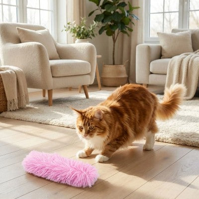Doudou pour chat Mini Câlin CATNIP™ Tissu Doux Odeur Enivrante Réveillant Instinct du Chasseur