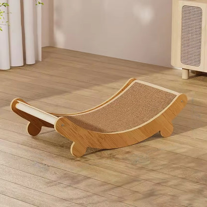 Hamac Chat Griffoir Apaisant Beige Foncé