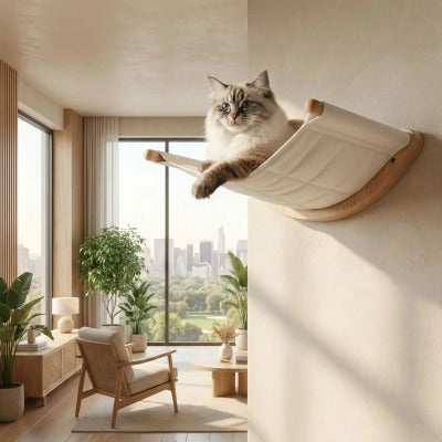 Hamac pour chat Confort Mural Esthétique Minimaliste Apportant Confort Douillet