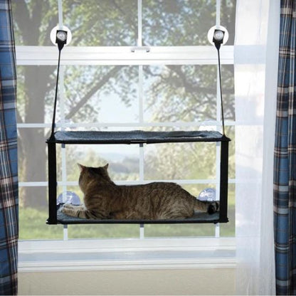 Hamac pour chat fenêtre Double Palier Regard sur L'Extérieur
