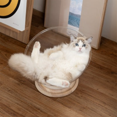 Lit pour chat BOCACHAT™ Refuge Fraicheur Trône Parfait pour Sa Majesté Féline