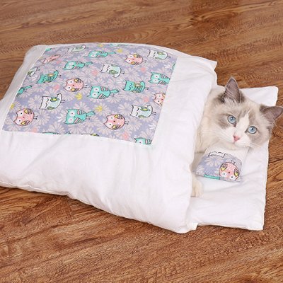 Lit pour chat Confort Douillet SLEEPINGCAT™ Motif Hibou