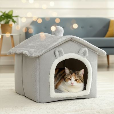 Maison Chat COMFYHOME™ Douceur Invitant Détente Immédiate Relaxation Revigorante