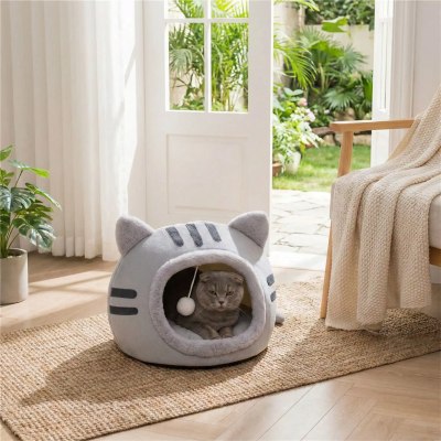 Niche chat Chaton Douillet Confort Sécurisant Douceur Moelleuse Procurant Sommeil Profond