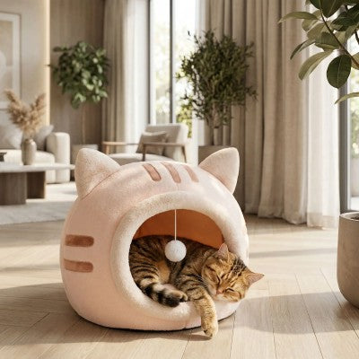Niche chat Chaton Douillet Havre de Paix Ludique Sublimant Tous les Styles de Décors