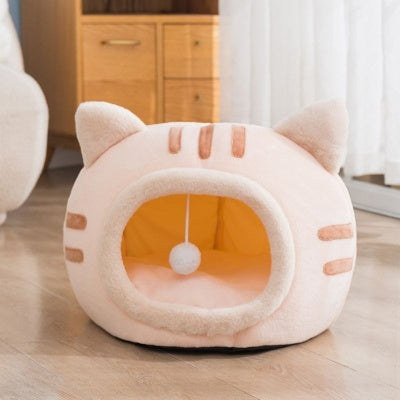 Niche chat Chaton Douillet Rose Pâle