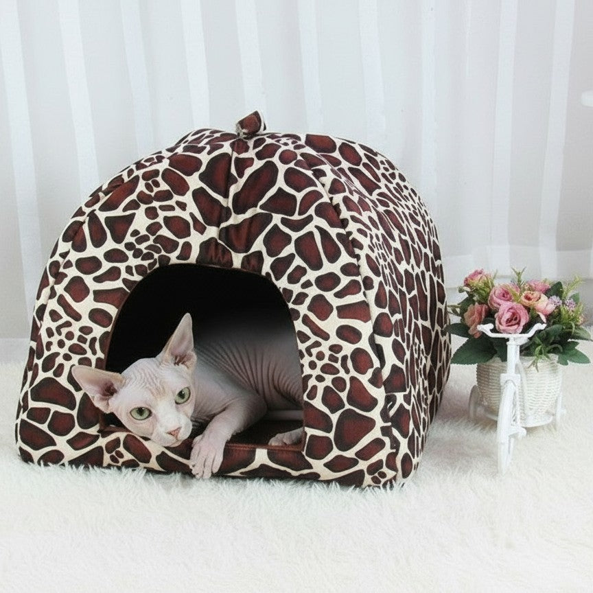 Niche pour chat COZYSPOT™ Sécurisante Ludique Coin Personnel Paisible Sieste Revigorante