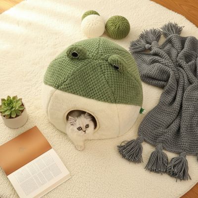 Niche pour chat FROGGYCAT™ Procure Espace Personnel Chaleureux Tempéré Toute Saison