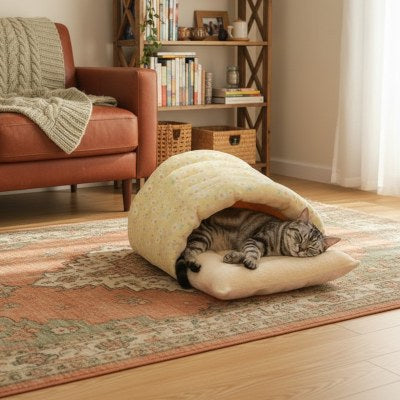 Panier chat Sac Couchage Refuge Pratique Toute Saison Résistant