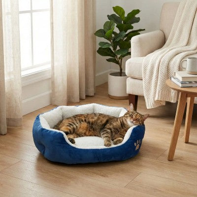 Panier pour Chat ERGONOCAT™ Rebord Moelleux Sécurisant Offrant Confort Ergonomique
