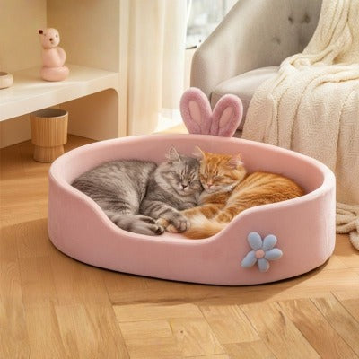 Panier pour chat BUNNYBED™ Havre de Paix Douillet Suffisamment Spacieux pour Deux