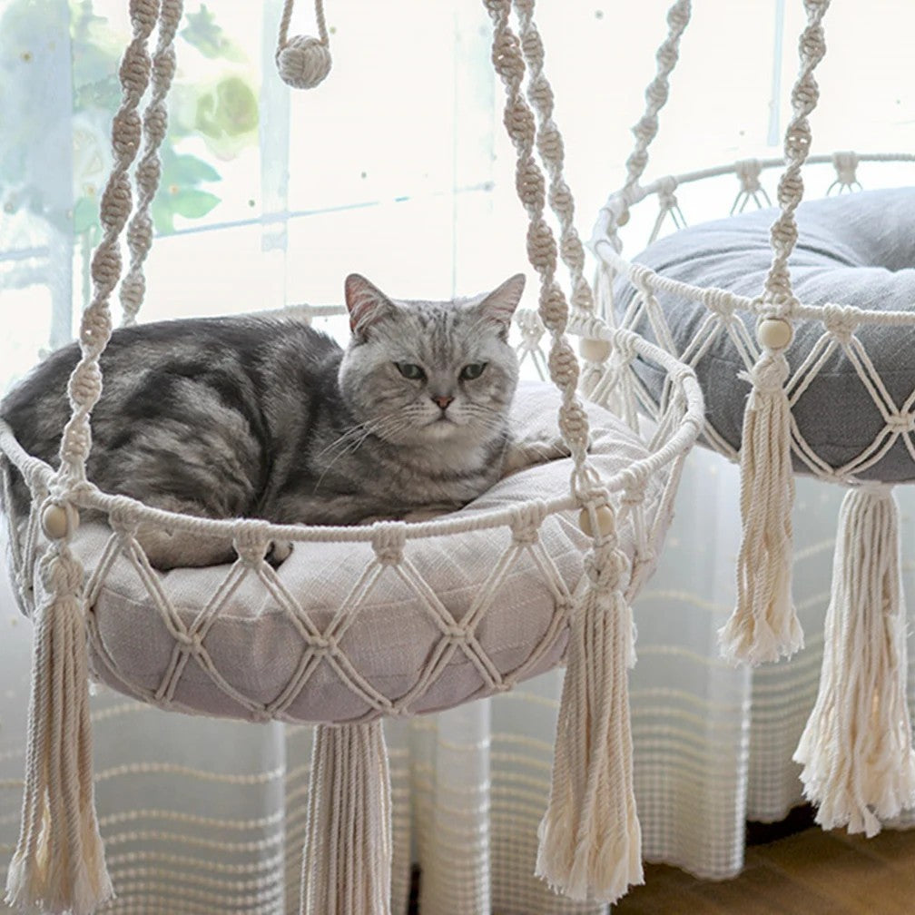 Panier pour chat Stylé Suspendu le Confort Aérien