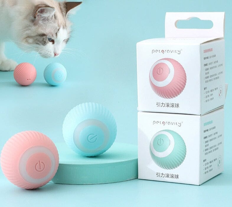 AutoBall™ - Jouet électrique interactifs pour chats - Passion Félins